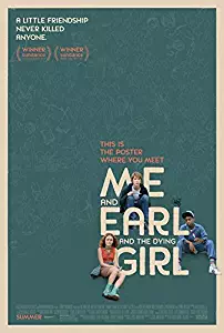 Me Earl and the Dying Girl Advance A Double Sided Original Movie Poster 27x40