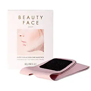 RUBELLI Beauty Face Premium (Pink Band 1ea + Hot Mask Sheet 7ea) Chin, Cheek Mask Pack