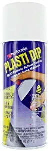 Plasti Dip Performix 11207-6PK White Multi-Purpose Rubber Coating Aerosol - 11 oz, (Pack of 6)