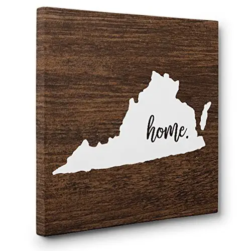 Virginia Home CANVAS Wall Art Home Décor