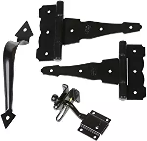 Stanley Hardware S824-334 CD1308 Decorative Gate Kit in Black