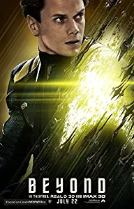 Star Trek Beyond Movie Poster Limited Print Photo Chris Pine Zoe Saldana Size 27x40 #5