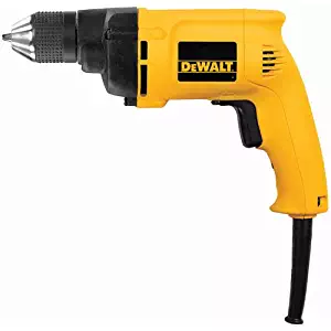 DEWALT DW222 3/8-Inch 0-1200 rpm VSR Drill w/Keyless Chuck 6.7 amp