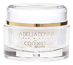 La Bella Donna CO-EXIST Anti-Aging Face Gel Creme (2 OZ.) - Aqueous Extract of Green Tea, Sodium Hyaluronate, Pentapetide-3, Retinol. Day and Night Moisturizing Gel Cream