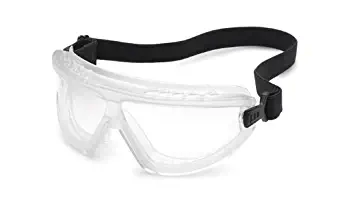 Gateway Safety 45079 Wheelz Stylish and Comfortable Safety Goggle, Clear Anti-Fog Lens, Clear Frame