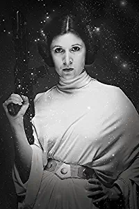 Star Wars: Episode IV - A New Hope - Movie Poster/Print (Princess Leia - Gun) (Size: 24 inches x 36 inches)