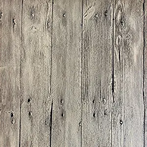 Blooming Wall Faux Vintage Wood Panel Wood Plank Wallpaper Rolls Wall Paper Wall Murals Home Decoration for Livingroom Bedroom, 20.8 In32.8 Ft=57 Sq.ft, Burlywood