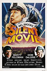 Silent Movie Poster Movie 27x40 Mel Brooks Marty Feldman Dom DeLuise