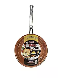 Red Copper 8-Inch Fry Pan