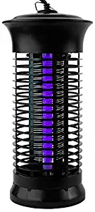 Bug Zapper Insect Killer Fly Trap - Indoor & Outdoor Trap Insect Zapper - Fly Zapper Killer Safe & Non-Toxic - Silent & Effortless Operation pest Control - Electronic Insect Killer