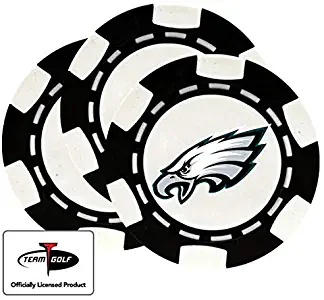 Golfballs.com Classic Philadelphia Eagles Poker Chips - 3 Pack