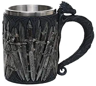 Pacific Giftware Legends of The Swords Game of Sword Thrones Dragon Mug Tankard 13oz