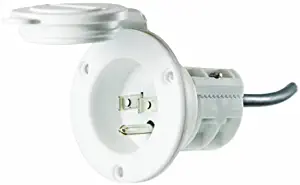 MinnKota MKR-23 AC Power Port (White)