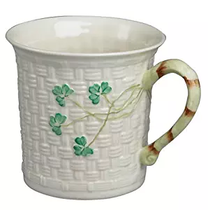 Belleek Shamrock Mug