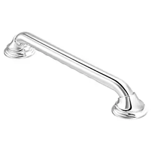 Moen R8718D3GCH 18-Inch Designer Bathroom Grab Bar, Chrome