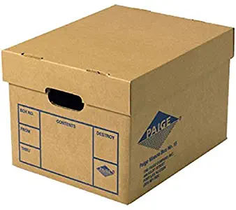 Office Moving Storage Boxes (12 Pk) Miracle File Moving Boxes 15x12x10