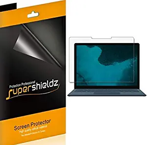 Supershieldz (3 Pack) for Microsoft Surface Laptop 2 and Surface Laptop Screen Protector, 0.23mm, High Definition Clear Shield (PET)